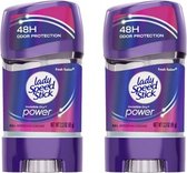 Déodorant anti-transpirant Lady Speed Stick 24/7, Fresh Fusion Gel, 2x65 g