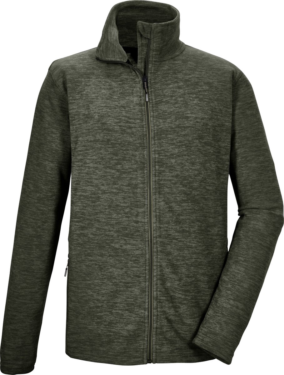 Killtec KOS 253 Men Fleece Jacket Outdoorvest Heren Groen