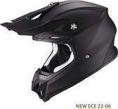 SCORPION VX-16 EVO AIR SOLID Matt black - ECE goedkeuring - Maat S