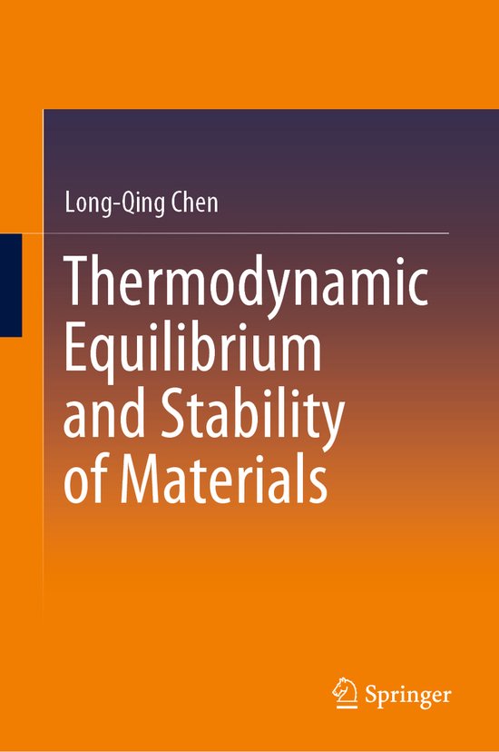 Thermodynamic Equilibrium and Stability of Materials - cover