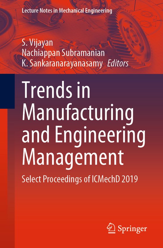 Trends in Manufacturing and Engineering Management - cover