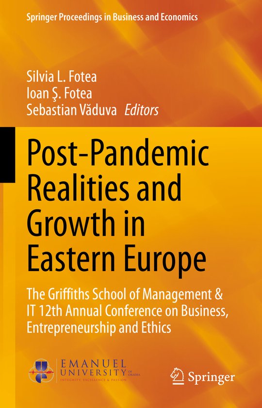 Springer Proceedings in Business and Economics- Post-Pandemi ... - cover