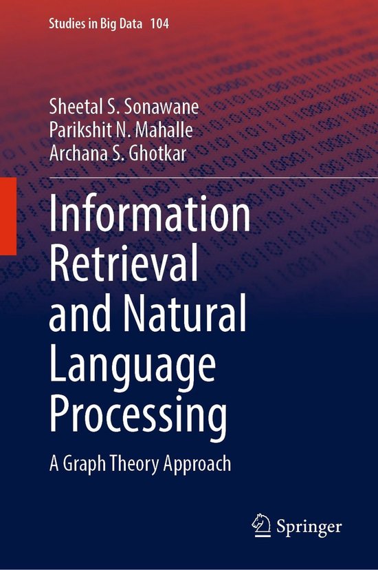 Studies in Big Data 104 - Information Retrieval and Natural  ... - cover