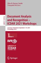 Lecture Notes in Computer Science 12916 - Document Analysis and Recognition – ICDAR 2021 Workshops