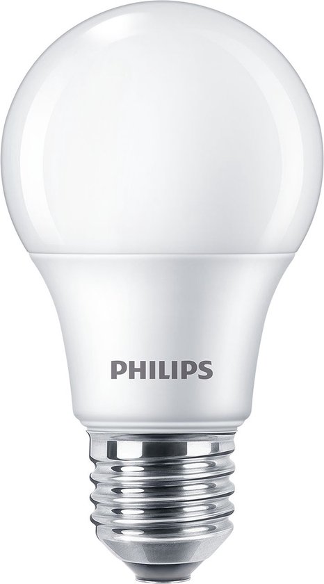 PHILIPS - LED Lamp E27 - Corepro LEDbulb E27 Peer Mat 4.9W 470lm - 840 Natuurlijk Wit 4000K | Vervangt 40W