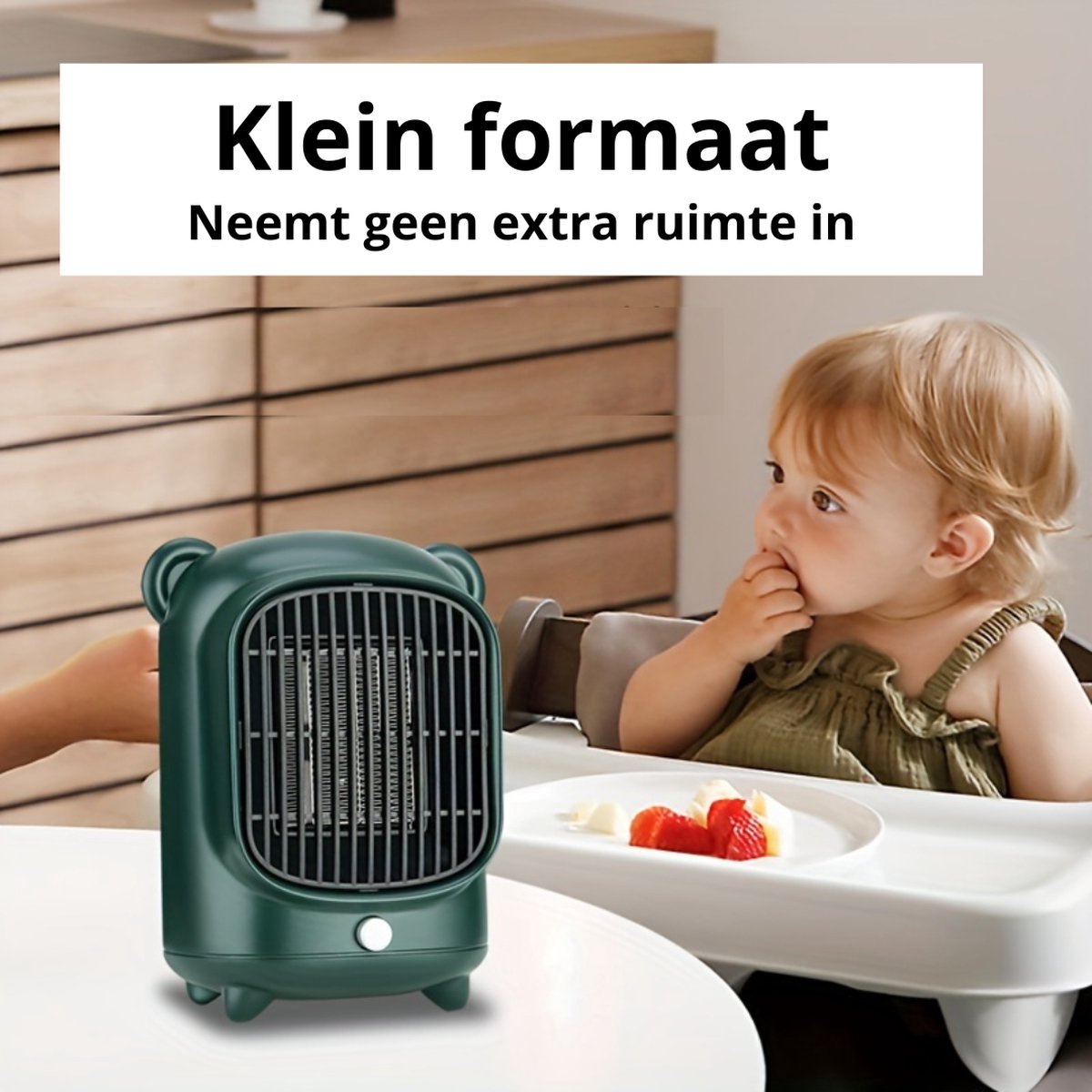Nivard Elektrische Kachel - Haard - Heater - Mini Kachel - Warme Benen – foto 4