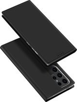 Dux Ducis - Geschikt voor Samsung Galaxy S24 Ultra - Slim bookcase hoesje - Zwart