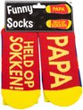 Funny socks - Papa held op sokken