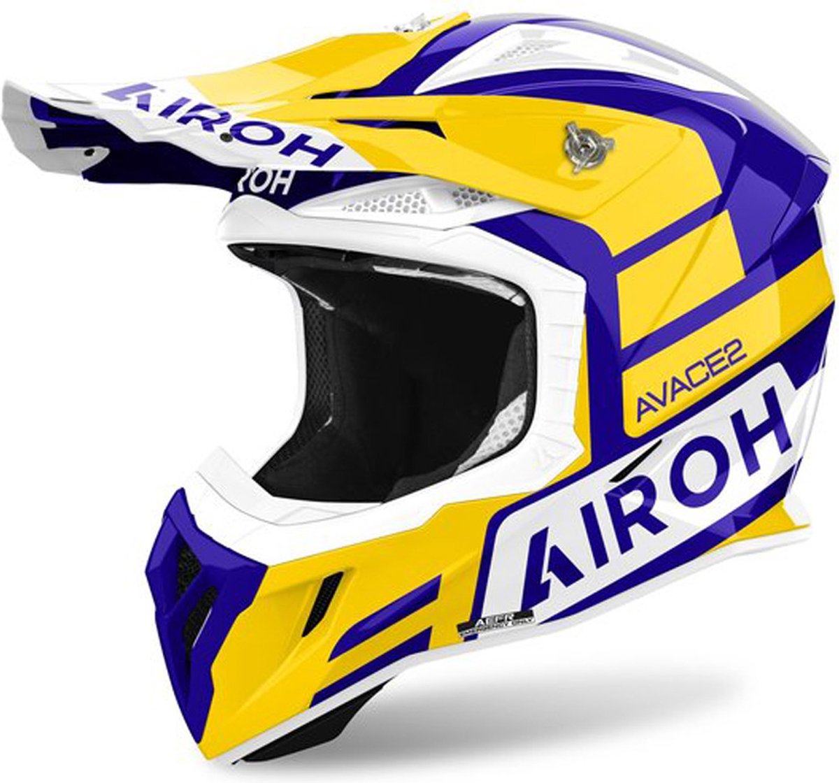 Airoh Aviator Ace 2 Sake Yellow M - Maat M - Helm