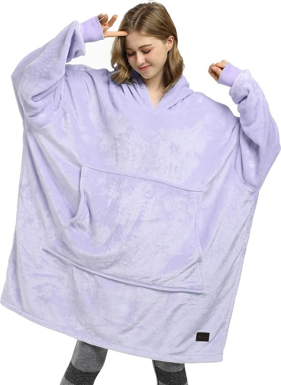 Couverture surdimensionnée à capuche en Sweats à capuche moelleuse