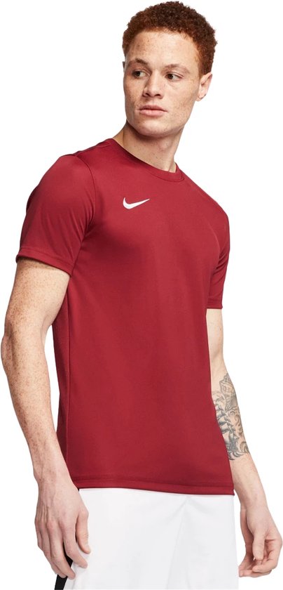 Nike Park VII Shirt Korte Mouw - Bordeaux | Maat: M - Nike