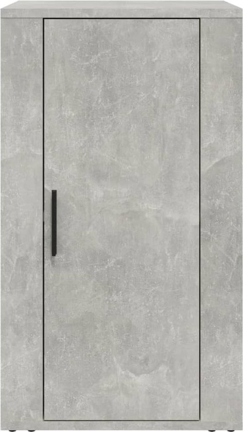 vidaXL Buffet 40x33x70 cm Bois d'ingénierie Béton Gris - Buffet - Commodes - Armoire - Armoire murale