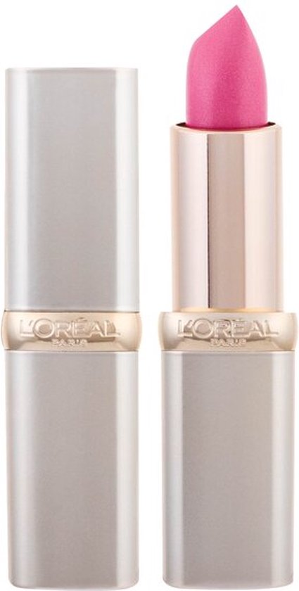 L’Oréal Paris Color Riche Satin Lipstick - Verzorgende, Lippenstift Verrijkt met Arganolie - 303 Rose Tendre - Roze - 4,54 gr