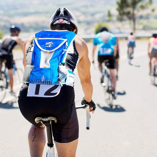 BBAIYULE® Hydratatierugzak met drinkzak, 2 l, BPA-vrij, fietsrugzak met