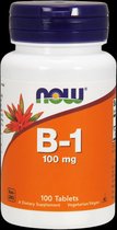 NOW Foods - Vitamine B-1 100mg (100 tabletten)