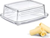 Butterfloat glas-ideaal voor het serveren en opbergen-vaatwasmachinebestendig-speciale embossing voor veilig grijpen (glas)