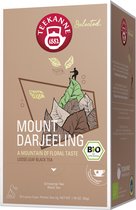 Teekanne -Mount Darjeeling - biologisch - zwarte thee - 200 luxe piramidezakjes - geschikt voor horeca en kantoor - 8 doosjes