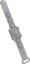Finnacle - "Pop-it Armband: Ontspanning voor Overprikkelde Momenten - Fidget Toy - Grijs"