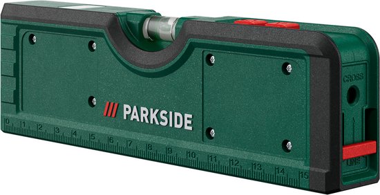 PARKSIDE® Laserwaterpas - Meetnauwkeurigheid: ± 1 mm/m - Laserbereik tot max. ca. 2 m - Max. hoogte van de laserprojectie (incl. statief): ca. 31,5 cm - Inclusief in hoogte verstelbaar driepootstatief met kogelscharnier en batterijen - PARKSIDE