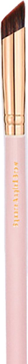 Boozyshop Soft Pink & Gold Square Angled Brow Brush