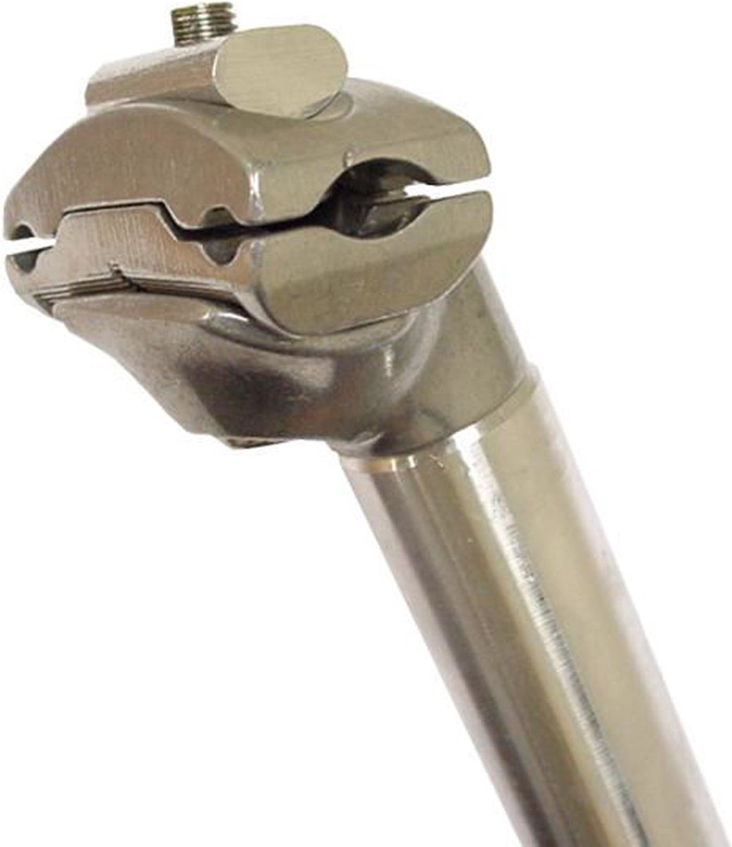 Edge Zadelpen ATB ø27,2mm / 350mm aluminium zilver
