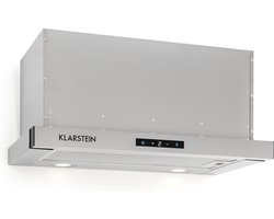 Vinea onderbouw afzuigkap vlakscherm afzuigkap 60 cm zilver
