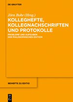 editio / Beihefte44- Kolleghefte, Kollegnachschriften und Protokolle