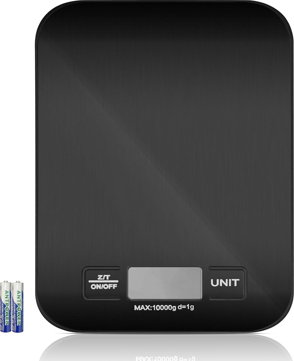 Keukenweegschaal - Weegschaal Keuken - Digitale Weegschaal - Precisie Weegschaal - LCD Scherm