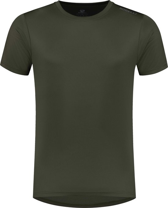 Rogelli Promo Hardloopshirt Heren - Groen