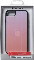 Bigben Connected, Hoesje Geschikt voor Apple iPhone 6/7/8/SE20 Dun en gradiënt anti-vergeling, Roze