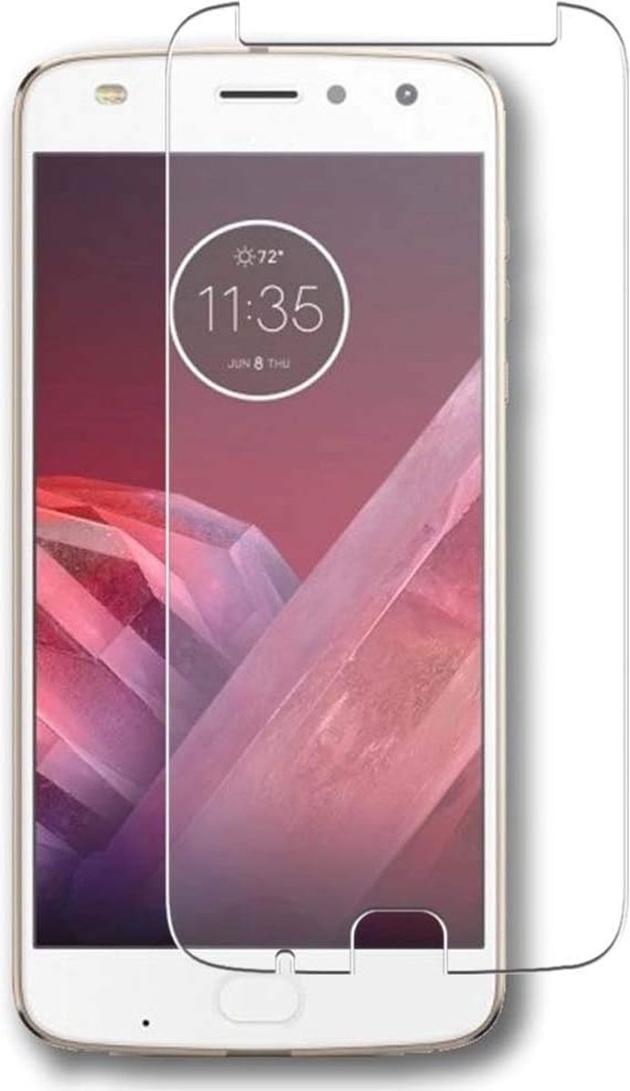 Screenprotector Glas - Tempered Glass Screen Protector Geschikt voor: Motorola MOTO X4 - 2x