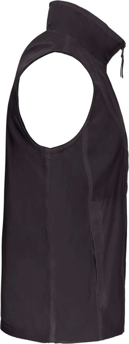 Kariban Met fleece gevoerde bodywarmer unisex K679 - Dark Grey / Black - 3XL