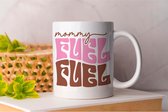 Mok Mommy fuel - CoffeeLovers - Gift - Cadeau - MorningBrew - CaffeineAddict - CoffeeTime - KoffieLiefhebbers - KoffieTijd - KoffieVerslaving - EspressoKunst