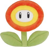 Fire Flower - Super Mario Pluche Knuffel 20 cm {Nintendo Mario Bros Plush Toy - Speelgoed Knuffels voor Kinderen Jongens Meisjes - Friends: Mario, Luigi, Bowser, Toad, Donkey Kong, Peach, Yoshi}