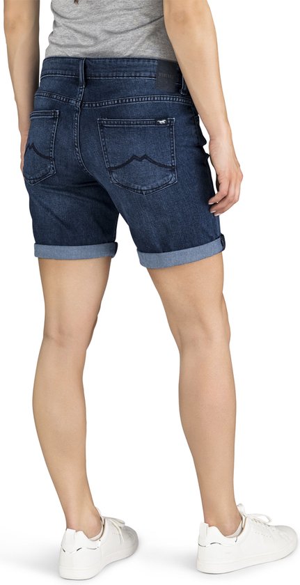 Mustang Bermuda court femme régulier/droit Blauw