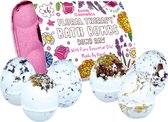 Bomb Raw Floral Therapy Bath bombs - Giftset - geschenk- Pasen - bruisbal-paaseieren