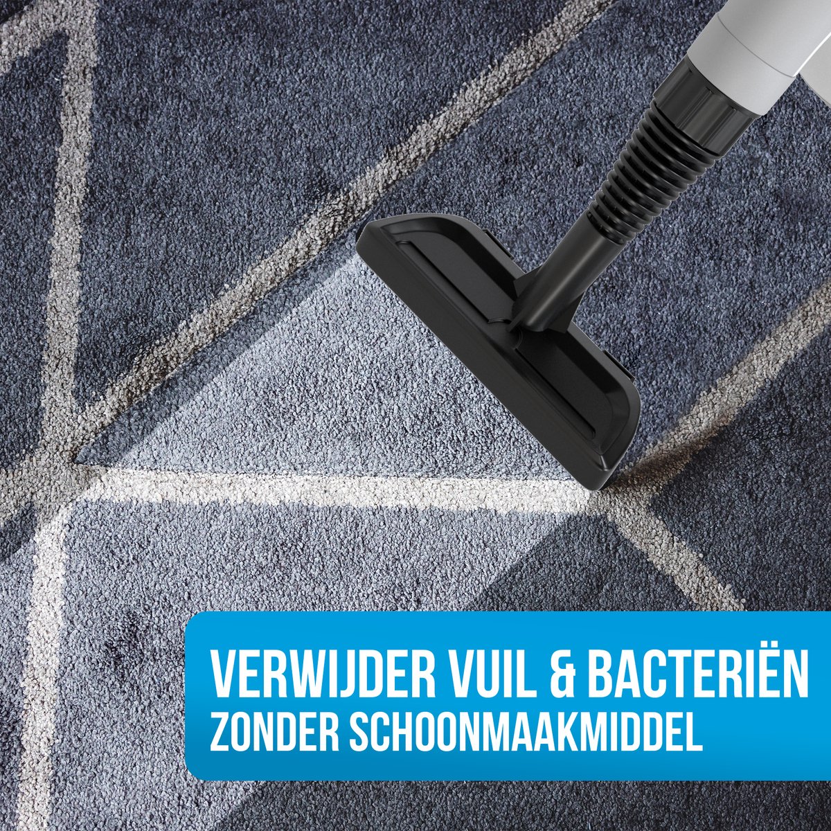 Strex Stoomreiniger Extra Krachtig - 1200W - 4bar - Alles-in-één Multifunctionele Handstomer - Vlekkenreiniger - Voor Vloer / Tapijt / Badkamer / Zetel / Textiel / Meubels Auto Bank Matras / Bekleding thumbnail 6