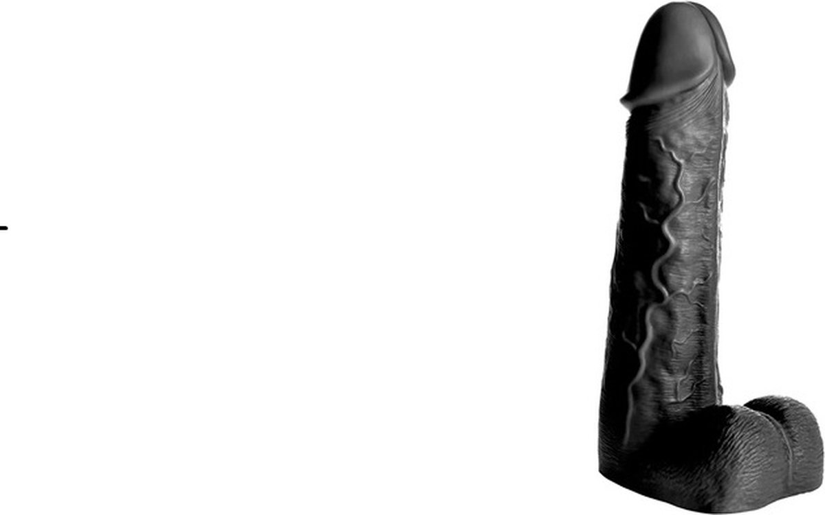 Moby Super Dildo - 2 ft / 60 cm - Black