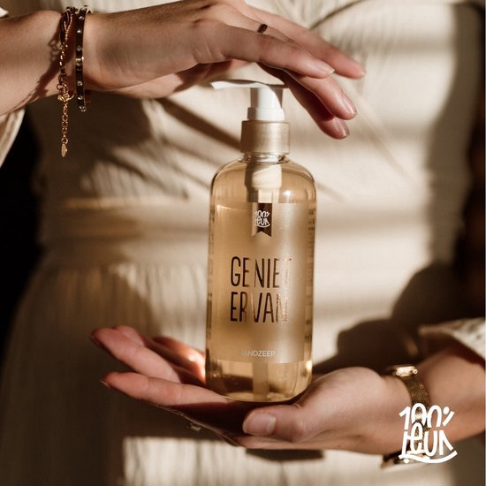 Handzeep geniet ervan klein cadeautje voor hem