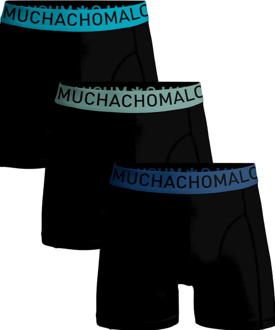 Muchachomalo Boxers Homme - Lot de 3 - Taille 3XL - Microfibre - Ultrastretch - Séchage rapide - Idéal pour le sport