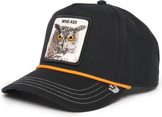 Goorin Bros. Wise Owl 100 Twill Trucker cap - Black