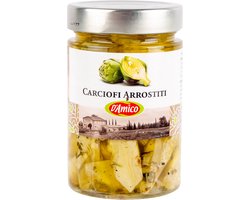 D'Amico Artisjokken geroosterd in olie 280 gram
