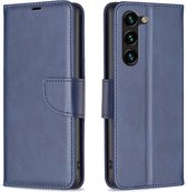 BookCover Hoes Etui geschikt voor Samsung Galaxy S24 Plus Blauw