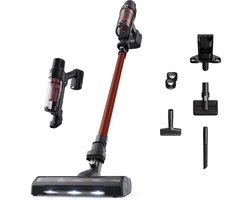 Rowenta X-Pert 7.60 RH6A73 - Steelstofzuiger - Draadloos - Rood - Ultralicht - Inclusief Turbo Borstel - LED verlichting zuigmond zuigmond - 140 W - 45 min. gebruikstijd