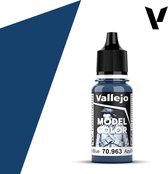 Vallejo 70963 Model Color Medium Blue - Acryl Verf flesje