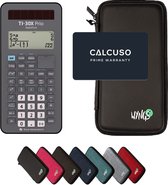 CALCUSO Pack de base noir avec calculatrice TI-30X Prio MathPrint