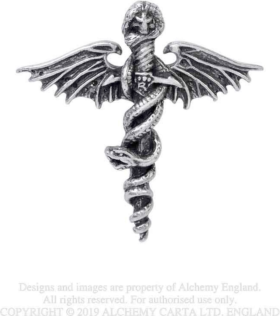 Alchemy Motley Crue - Dr Feelgood Pin - Zilverkleurig