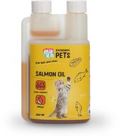 Excellent Zalmolie - Voor behoud van een gezonde huid, geeft een prachtige glanzende vacht, zorgt voor soepele gewrichten en ondersteunt het immuunsysteem - Geschikt voor katten - 250 ml