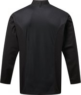 Schort/Tuniek/Werkblouse Unisex M Premier Black 65% Polyester, 35% Katoen