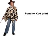 Poncho Cow print - Fête à thème party amusant festival événement Holland Cows